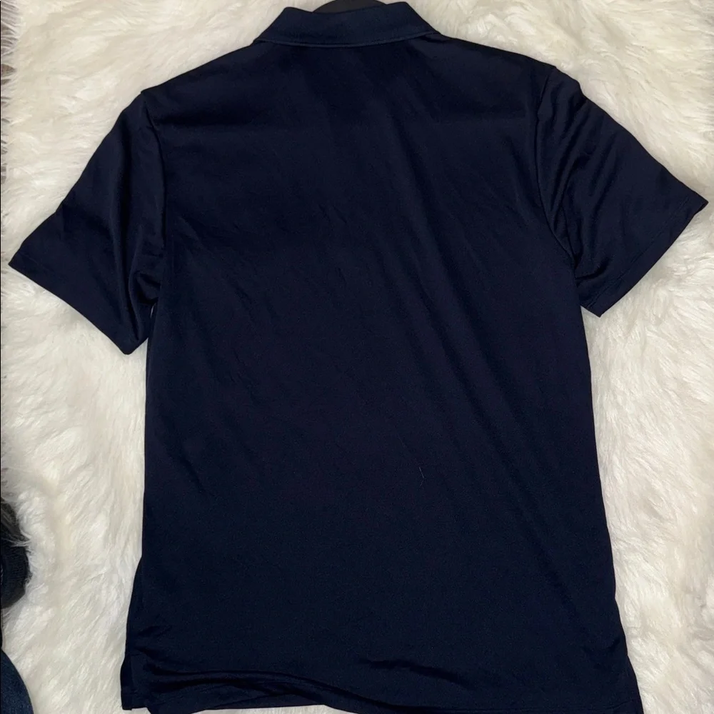 Adidas Men's Dark Blue Polo Shirt